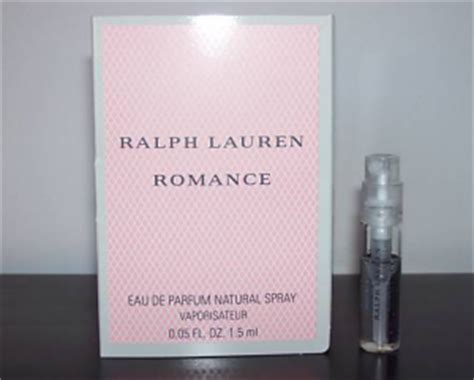 ralph lauren romance perfume sample